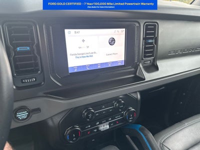 2022 Ford Bronco Black Diamond