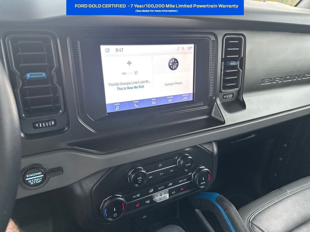 2022 Ford Bronco Black Diamond