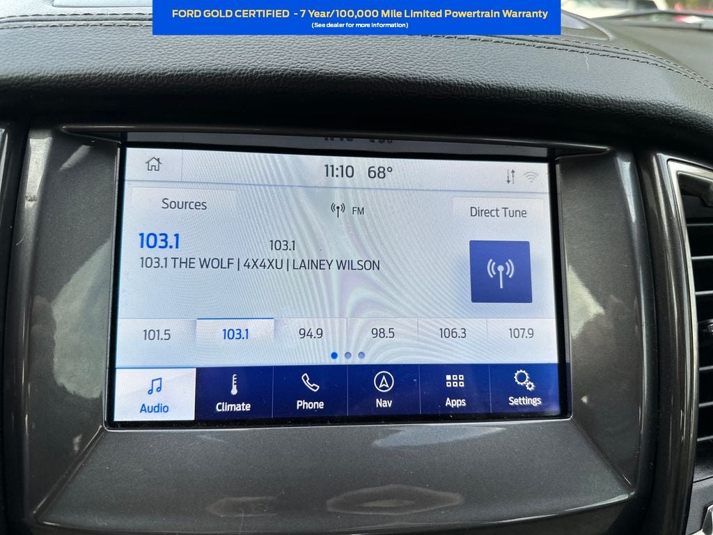 2022 Ford Ranger Lariat