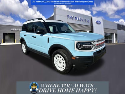 2026 Ford Bronco Sport Heritage