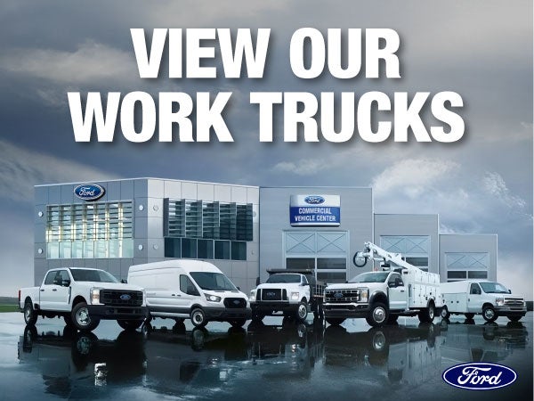 View our Ford Work Trucks