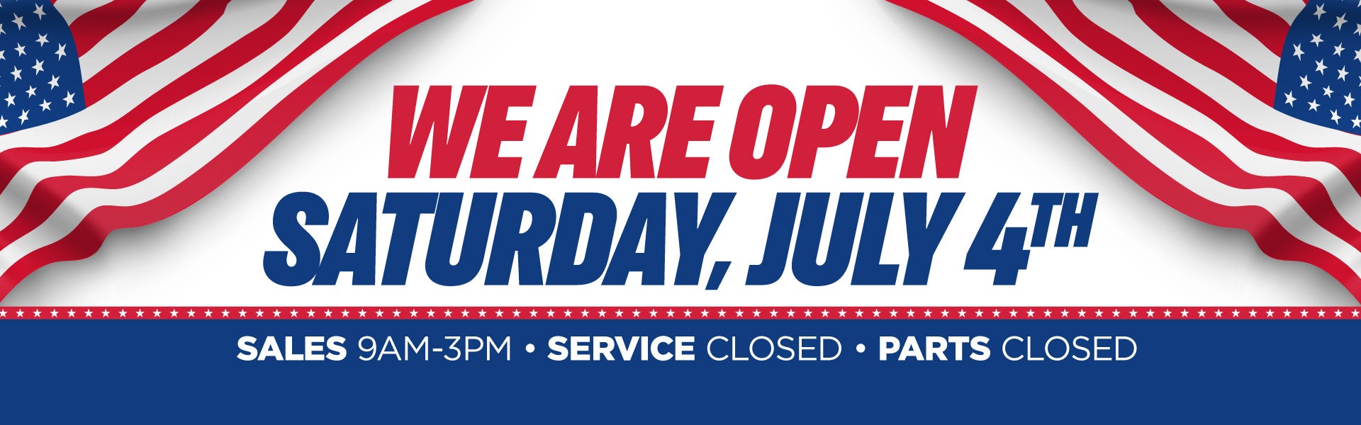 Open July 4